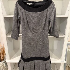 Pendleton Gray Women's Pleated Dress - 10